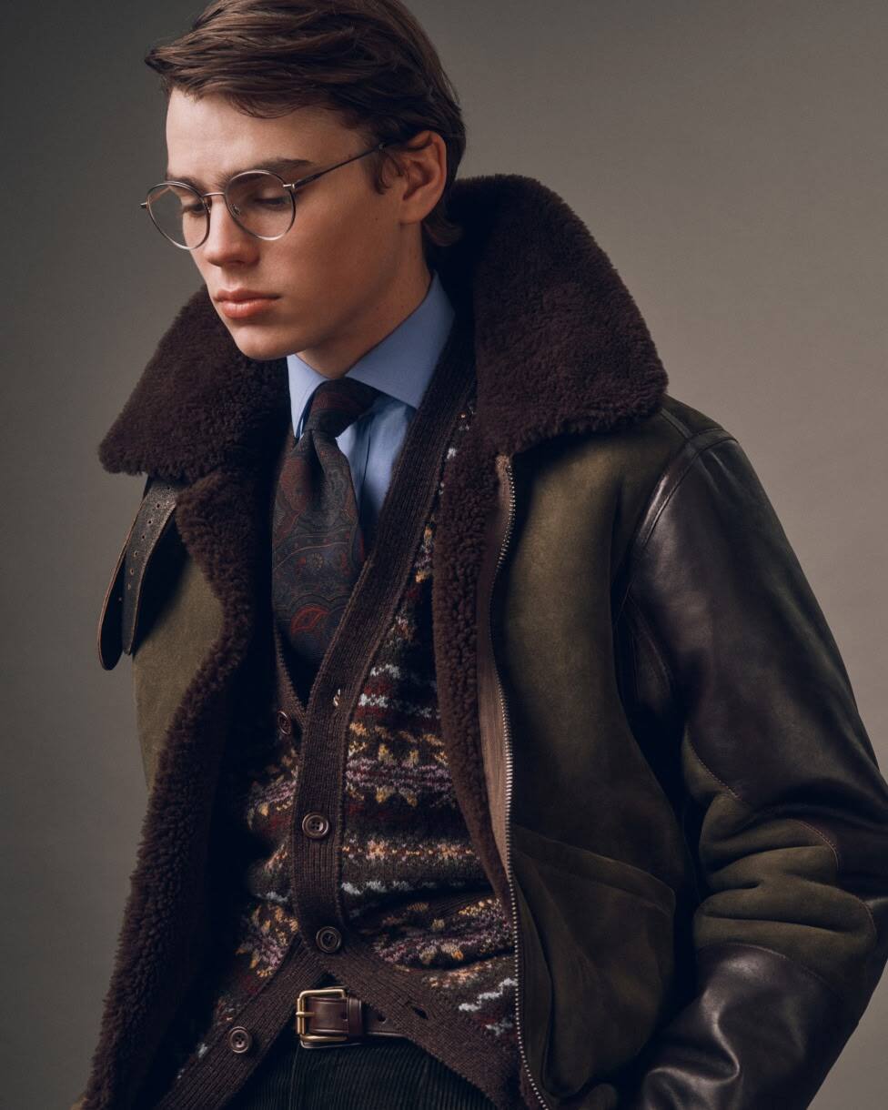 Shearling Flight Jacket