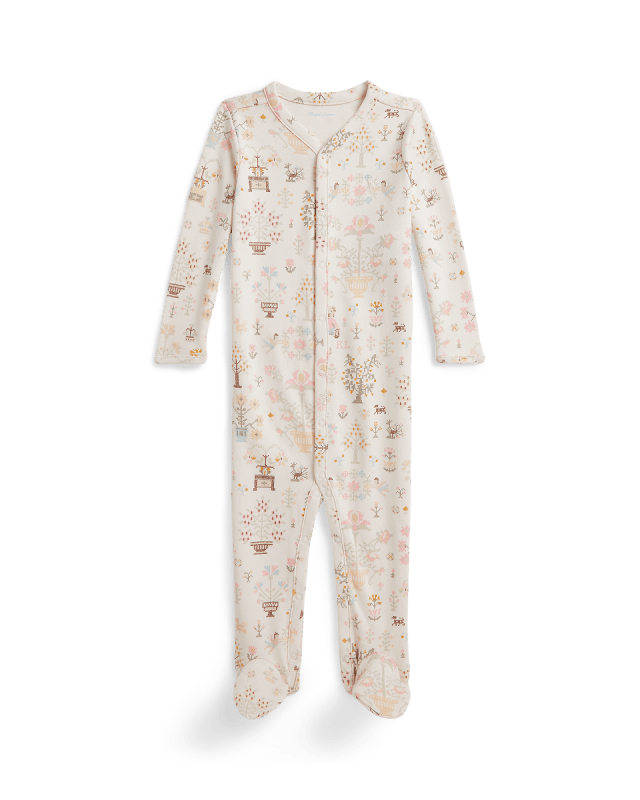 Polo Bear Cotton Footed Coverall