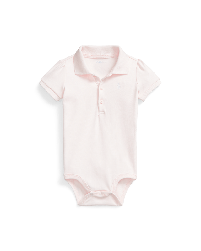 Soft Cotton Polo Bodysuit