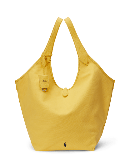 Bolso tote Polo Play de lona y piel