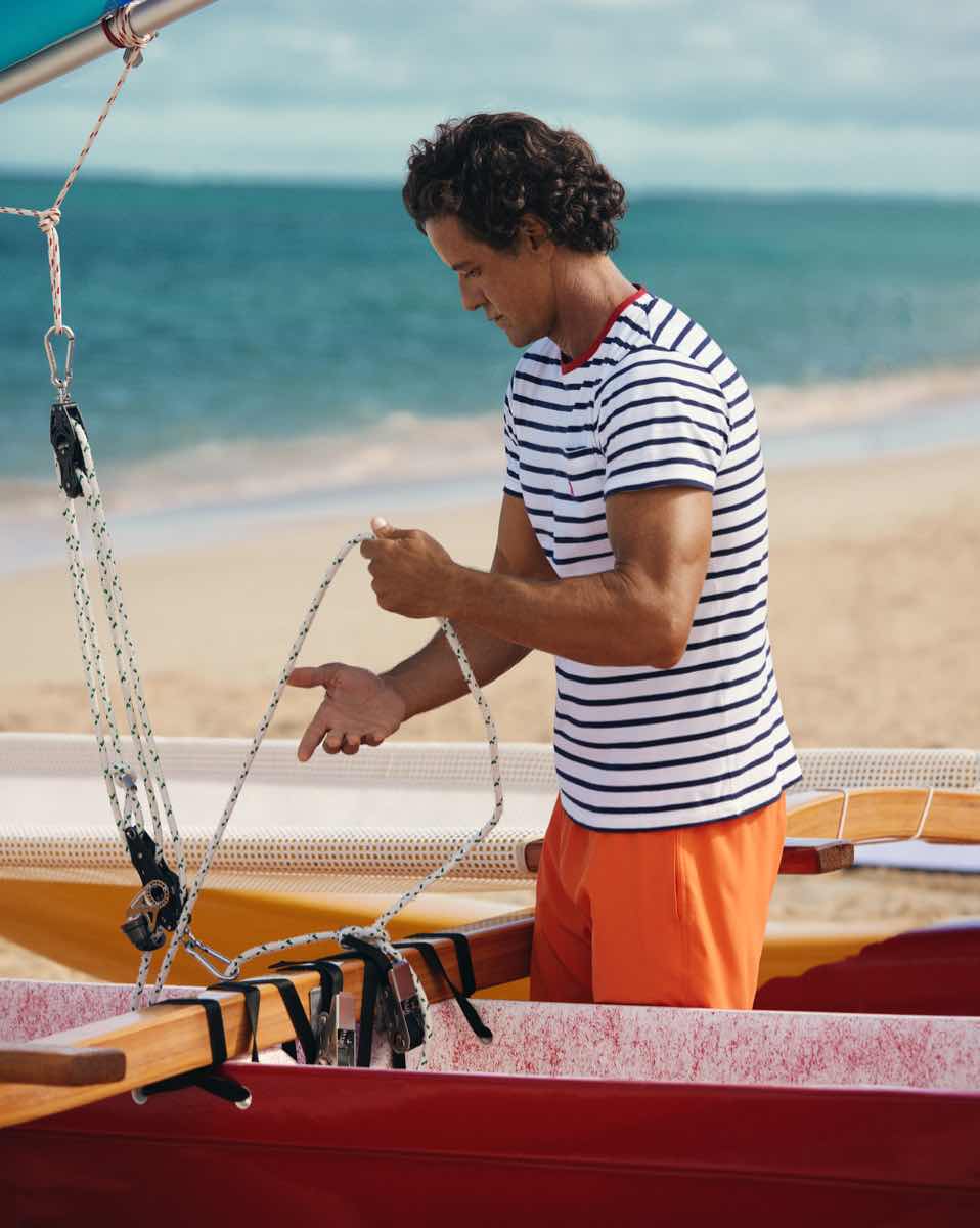 Camiseta de punto Custom Slim Fit