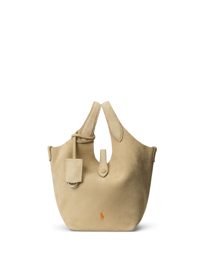 Bolso tote cruzado Polo Play de ante