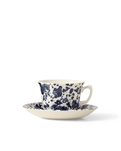 Taza de té y platillo Antique Marble