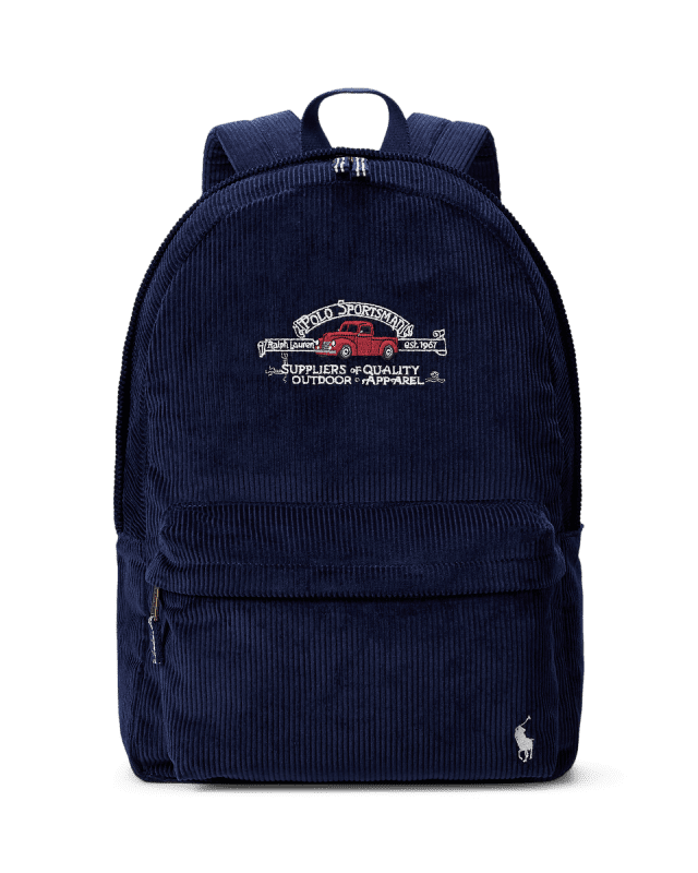 Mochila Polo Sportsman pequeña de pana