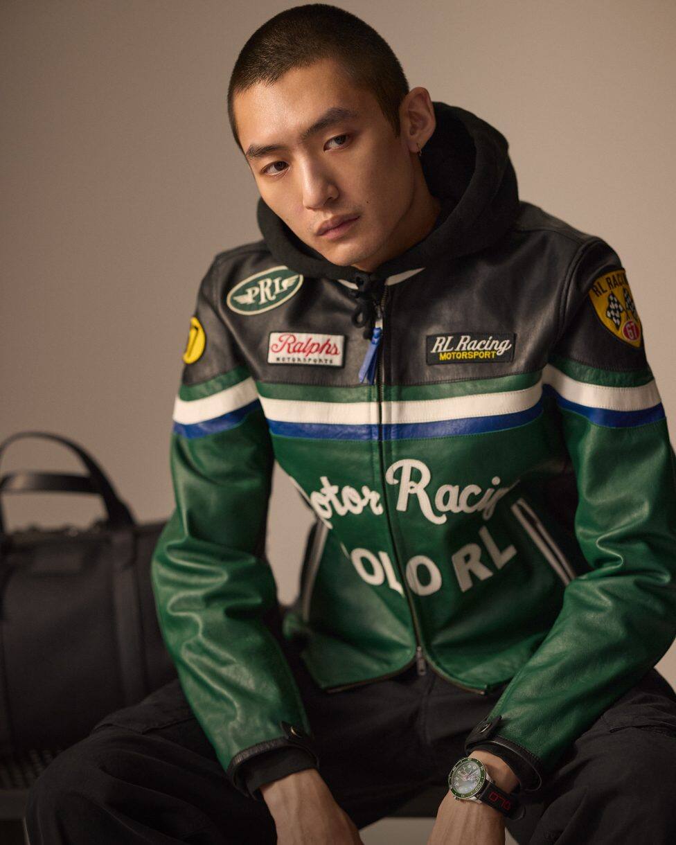 Chaqueta Café Racer de piel
