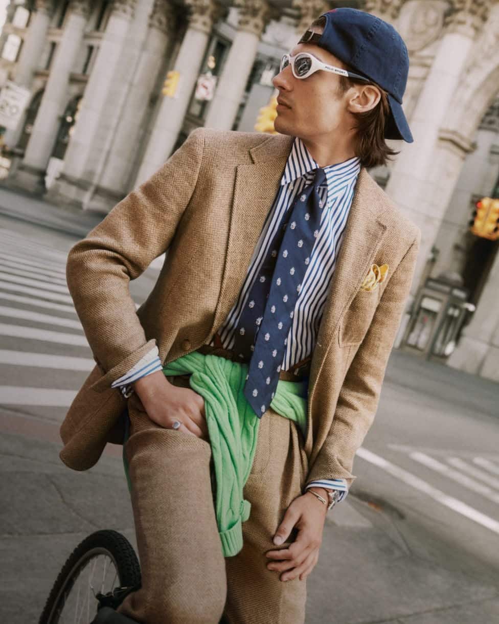 Chaqueta de tweed ligero Polo Tailored