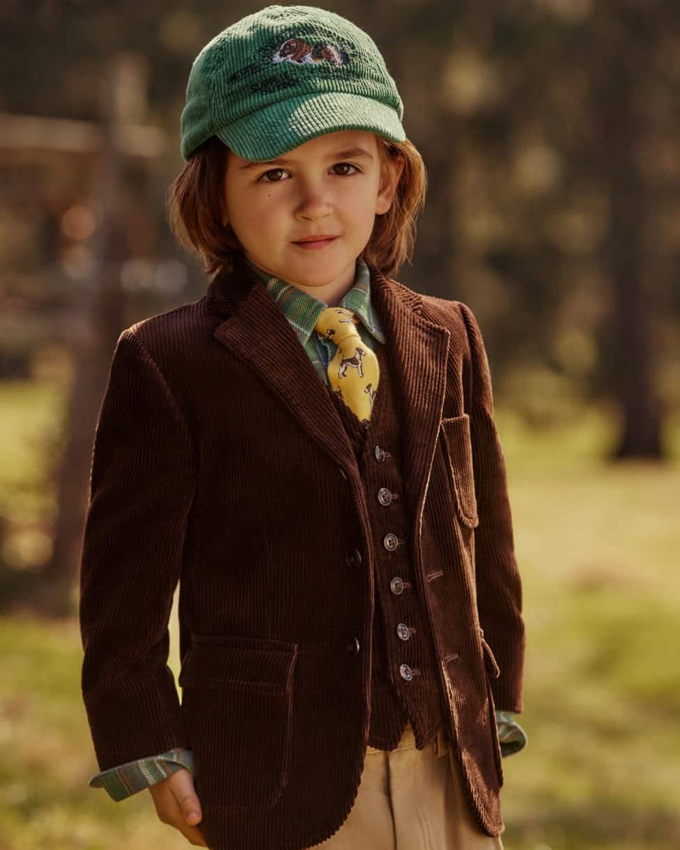 Chaqueta informal Polo de pana y algodón