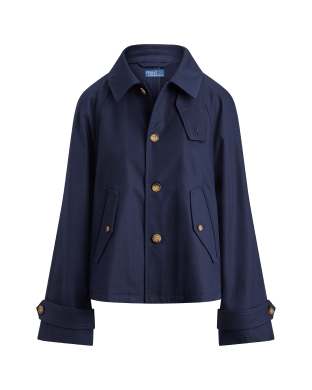 Chaqueta de sarga de algodón