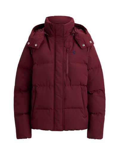 Chaqueta acolchada de plumón mate