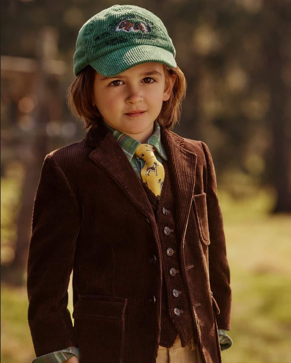 Chaqueta informal Polo de pana y algodón