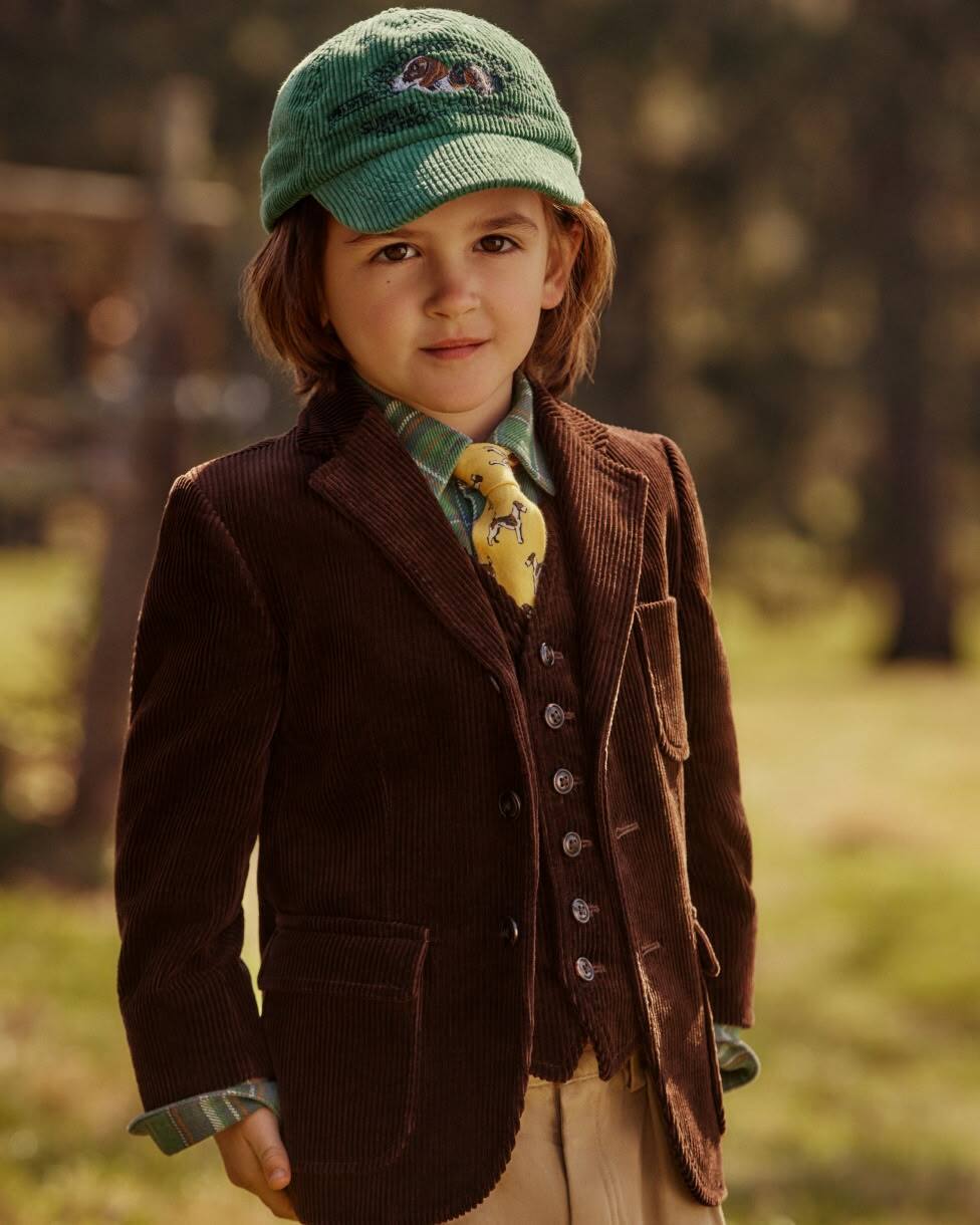 Chaqueta informal Polo de pana y algodón